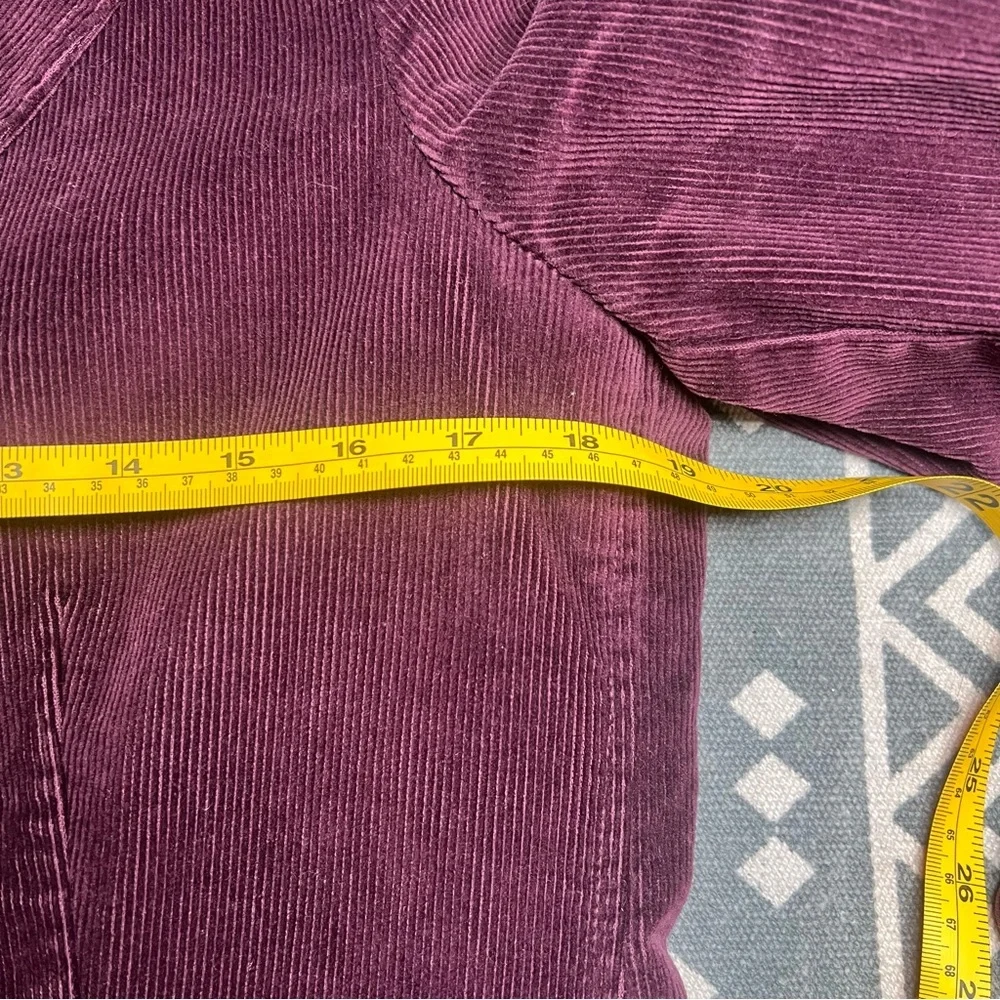 L.L. Bean Women's Corduroy Blazer burgundy 10P
